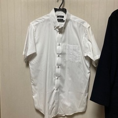 未使用　半袖ワイシャツ　スリムモデル　43