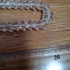 天然石　水晶のネックレス　　　　２の画像