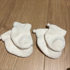 中古　ミトン1、靴下6足セットの画像