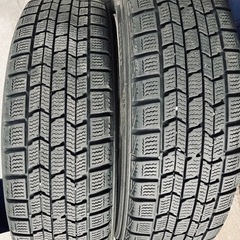 155/65R14 75Qスタッドレスタイヤ&アルミホイールの画像