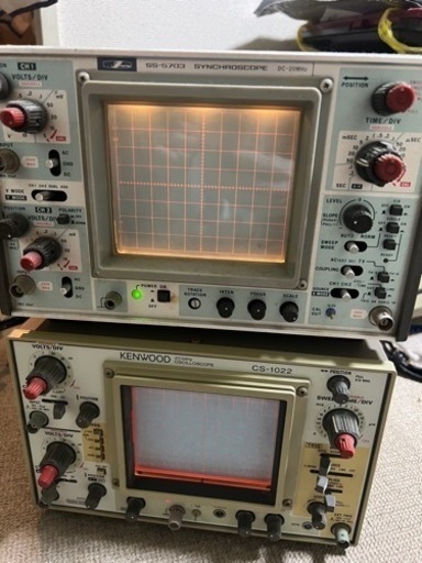 本日までに連絡ください！最終価格KENWOOD オシロスコープ　SYNCHROSCOPE
