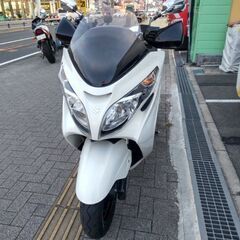 月末まで限定価格！スカイウェイブ２５０　タイプＭ　後期型７段変速・グリップヒーター・ナックルガード付きの画像