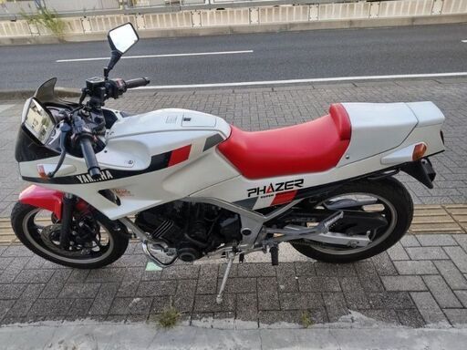 月末まで限定価格！ＦＺ２５０フェーザー初期型　純正エンジンガード・アンダーカウル・シングルシートカウル付き