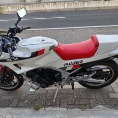 月末まで限定価格！ＦＺ２５０フェーザー初期型　純正エンジンガード・アンダーカウル・シングルシートカウル付きの画像