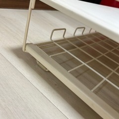 レンジ上の収納棚の画像