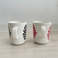 マリメッコ　プケッティ　マグカップ　2個セットの画像