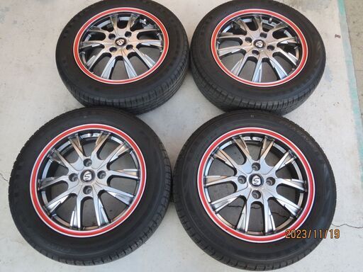 15インチタイヤホイール４本セット165/65R15
