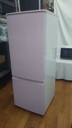 好評完売ありがとう『ピンクが可愛い！キレイ！』【うれしい１７０リットルタイプ】シャープノンフロン冷凍冷蔵庫【SJ-17E1-SP】
