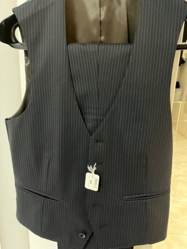 新品　ストライプスーツ　3点セット