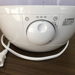 【取引終了】超音波アロマ加湿器　しずくの画像