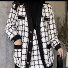 韓国 ツイード ジャケット スカート セットアップ