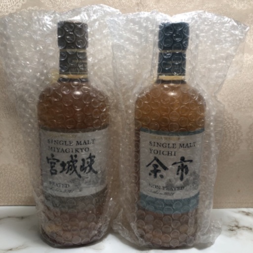 余市ノンピーテッド＆宮城峡ピーテッドセット 余市