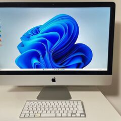 Windows11とMacOSのデュアルブートiMac メモリー16GB新品SSD512GBの画像