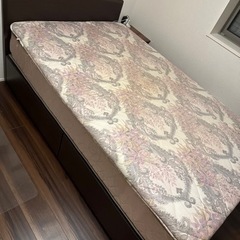 Sealy シーリー セミダブルベッド 3点セット 美品 