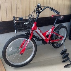 【購入者決まりました】キッズバイク　自転車　幼児自転車　子供用自転車　赤の画像