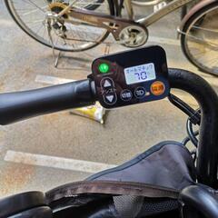 3人乗り電動自転車の画像