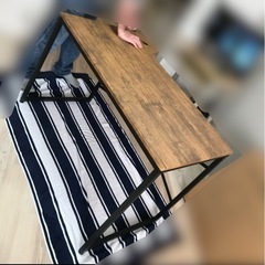 デスク　YAMAZEN  アンティークブラウン