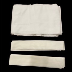 お値下げ対応あり【美品】着物小物　さらし(半反売り) &腰紐2本...