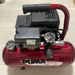 【新品未使用】オイルレス　エアコンプレッサ SR045 [藤原産業]