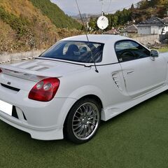 ★美車【MR−S後期 6速SMT H15】検6年7月・走行9万km・希少ハードトップ・マフラー★の画像