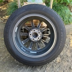 2022年12月製造のスタッドレスタイヤ4本セット　205/55R16 91Q アルミホイール付きの画像