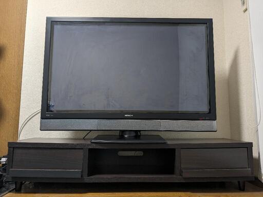 日立プラズマテレビ５０型\n+テレビ台