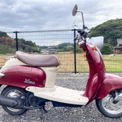 【売約済み】自賠責4.5年付き ビーノ 2スト スクーター 50cc 通勤 実働の画像