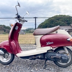 【売約済み】自賠責4.5年付き ビーノ 2スト スクーター 50cc 通勤 実働の画像