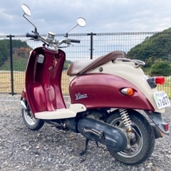 【売約済み】自賠責4.5年付き ビーノ 2スト スクーター 50cc 通勤 実働の画像