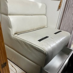 ソファ　収納引き出し付きの画像