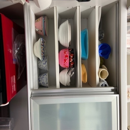 【値下げ】調理器具収納付き食器棚