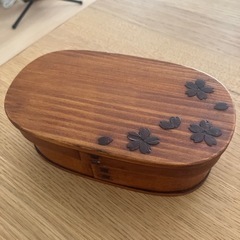 曲げわっぱ　弁当箱の画像