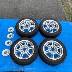 【売却済み】汎用14インチ 軽自動車用ホイール スタッドレスタイヤの画像