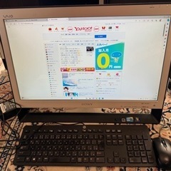 SONY Vaio 21.5インチ　CPU換装品　 Window...