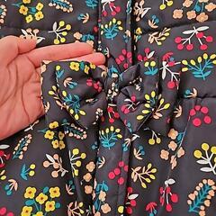美品110㎝女の子ダウンコートの画像