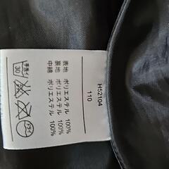 美品110㎝女の子ダウンコートの画像