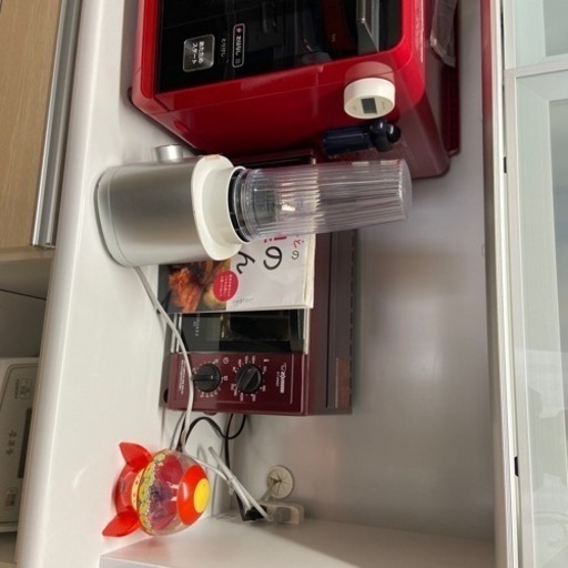 【値下げ】調理器具収納付き食器棚