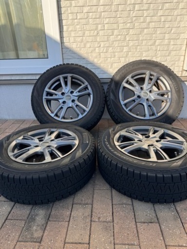 195/65 R15 PCD108 スタッドレス　ホイールセット