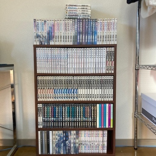 【この本棚全部】ベルセルク、東京グール、GANTZ、20世紀少年、銀の匙など全巻セット