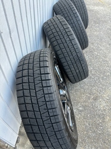 冬用アルミ付きタイヤです