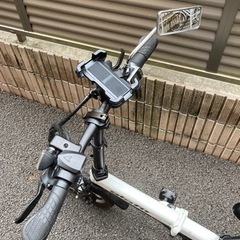 【値下げしました！】glafitバイク gfr01　白色　走行700km　※直接受け渡しも可の画像