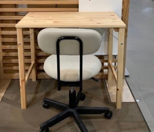 無印良品　(折りたたみ)デスク＆チェアセット