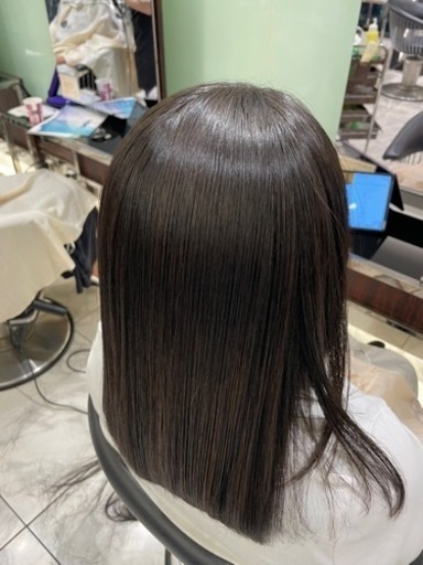 ストレートパーマ　縮毛矯正