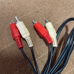 RCA音声ケーブル1mの画像