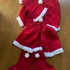 2着セットサンタ衣装男女の画像