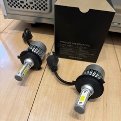 H4 LEDヘッドライト Hi/Low 16000lm 簡単取付♪ 瞬間起動の画像