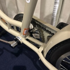 (美品)20インチ　自転車　ベージュ