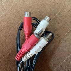 RCA音声延長ケーブル1.7mの画像