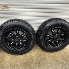 軽貨物　軽トラ　車検対応LTアルミホイールスダットレス　値下げ