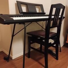 YAMAHA電子ピアノ　キーボードの画像